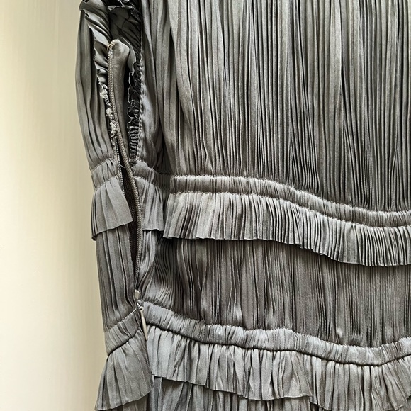 NWT Ulla Johnson size 4 silk jolee dress. Pleated all over. - Picture 7 of 10